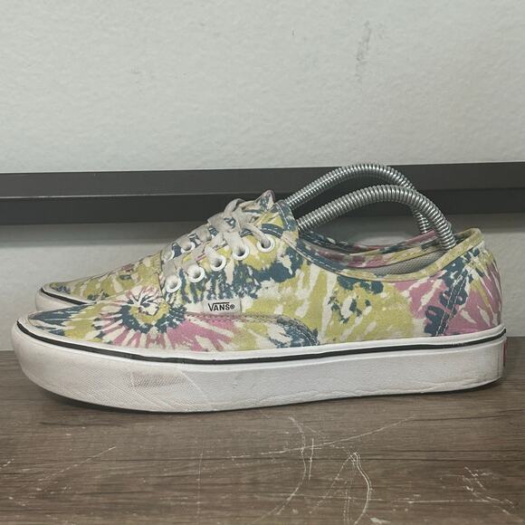 Vans Authentic Women’s Athletic Skate Shoes Sneakers Size 10 Multicolor - Picture 1 of 8